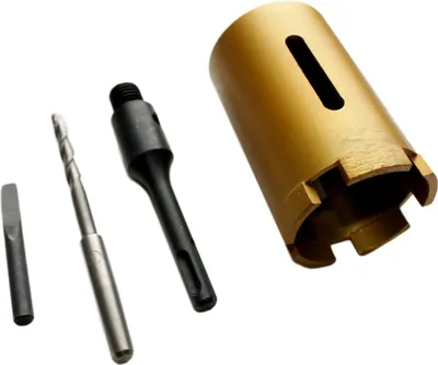 Produktbild von Diamantbohrkrone 82mm, Dosenbohrer, SDS Plus, für Mauerwerk, Beton