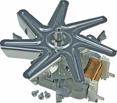 Produktbild von Heißluftventilator Ventilator Backofenventilator Bosch Siemens 00651461 ebmPapst RRM/A32-4218 mit Flügel Backofen Herd