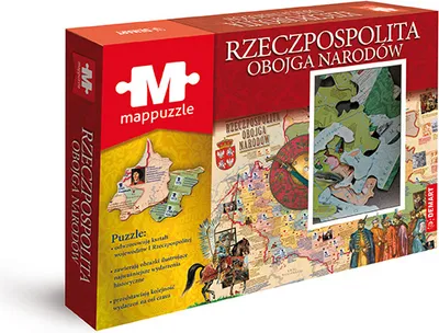 Obrázek produktu pro Puzzle s mapou První polské republiky od Demart