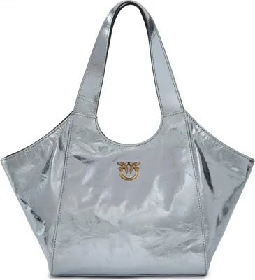 Obrázok produktu pre PINKO TOTE MINI BAG USED META Strieborná