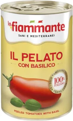 Produktbild von Pelati Basilikumtomaten 400g - La Fiammante