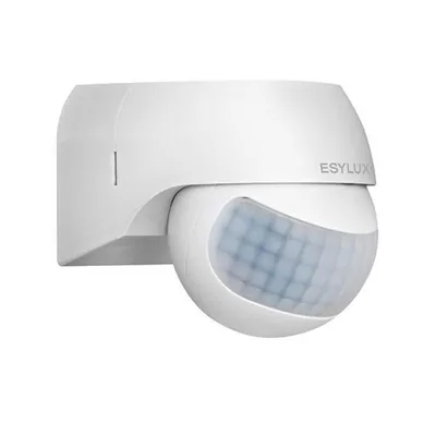 Productafbeelding van ESYLUX MD 180 Basic, Wandmodel, Wit, IP44, 2,5 meter, 3 meter, 180°
