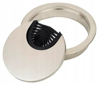 Produktbild von GTV Kabeldurchführung Metall Ø60mm Satin