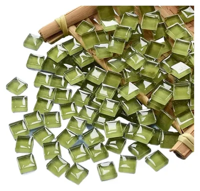 Productafbeelding van Glazen Mozaïektegels voor DIY Knutselen, Set van 300