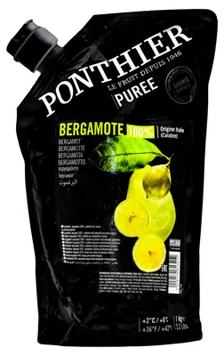 Produktbild von Ponthier BERGAMOTTEN PÜREE Zitrus-Frucht-Püree 1KG