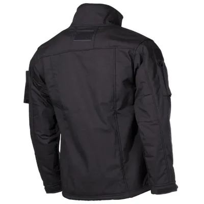 Produktbild von Kommando Fleecejacke schwarz personalisiert Dein Name Wunschtext Jacke #42819, Größe:M, Farbe:Schwarz