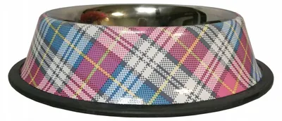 Imagen del producto de Nobleza, plato para gatos, acero inoxidable, 0,68L, antideslizante, de varios colores