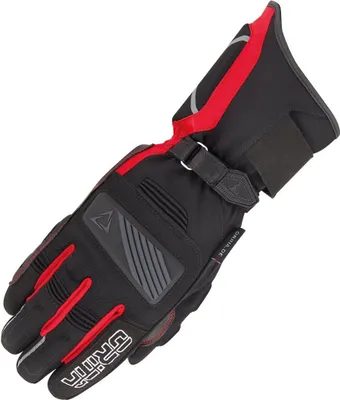 Produktbild von Orina Blizzard Wasserdichte Motorradhandschuhe, schwarz/rot, 7 (S)