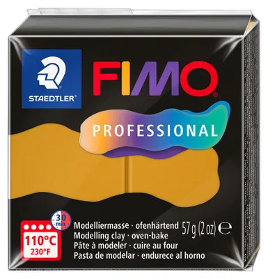 Image de FIMO Mod.masse Fimo prof 57g ocker