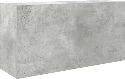 Immagine prodotto di Armadio a muro per bagno grigio cemento 80x25x40 cm materiale legno