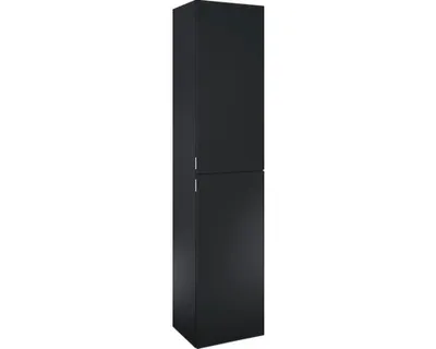 Image de Armoire de toilette Jika PURE noir 40 x 180 x 35,2 cm