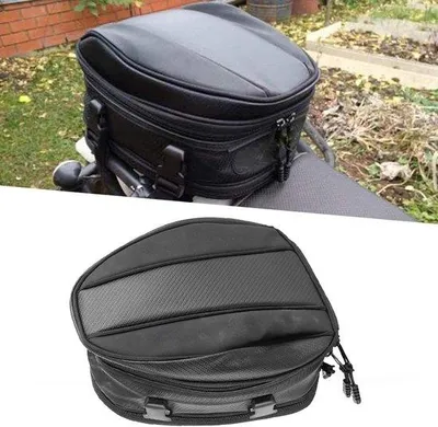 Produktbild von Motorradreisegepäck - Reisekoffer - Wasserdicht-Motorradrucksack - 10 Liter - Schwarz