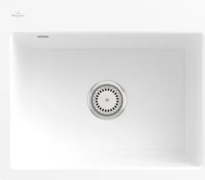Produktbild von Villeroy & Boch Keramikspüle 33091FKG, Subway 60 S flat Flächenbündige Spüle - inkl.