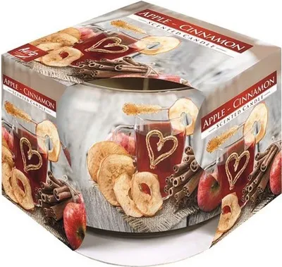 Image de Bougie Pomme - Cannelle 100g