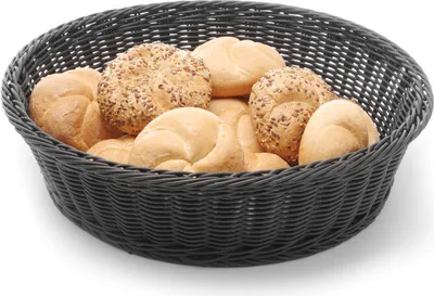 Produktbild von HENDI Brotkorb rund PP Ø400x(H)90