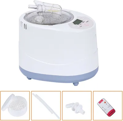 Obrázek produktu pro 3L parní generátor Parní sauna Tepelná kabina Domácí sauna Mobilní sauna SPA Parní generátor s časovačem 1KW