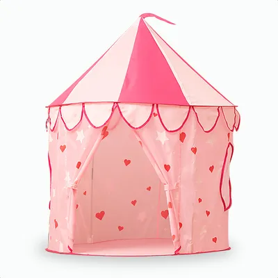 Produktbild von Gofun Heavenly Hearts Spielzelt - Kinderzelte - Kinder ab 3 Jahren - Draußen und drinnen - 100x135 - Pink