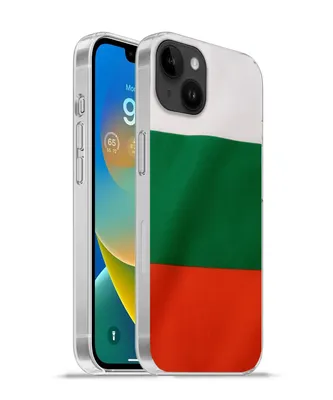 Produktbild von MuchoWow® Handyhülle Schutzhülle Hülle für Apple iPhone 14 Plus - Soft case Nahaufnahme der Flagge von Bulgarien Silikon Softcase Handy Hülle - Abbildung