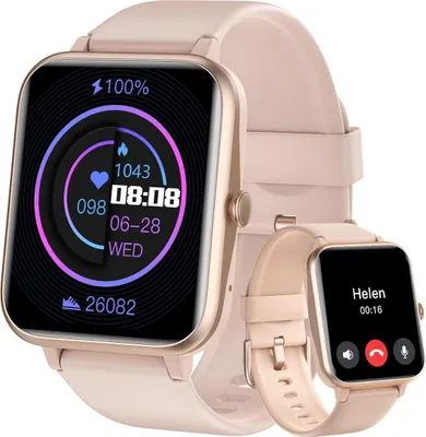 Produktbild von für Damen Herren,Sportuhr mit Herzfrequenzmessung,SpO2,Schrittzähler,Schlafmonitor,110+ Trainingsmodi Bluetooth Anrufe