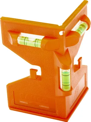 Produktbild von Bahco Pfosten Wasserwaage 120 mm magnetisch 3 Libellen Winkelwasserwaage