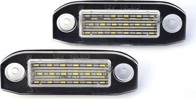 Image de 2x LED PREMIUM éclairage de plaque SMD pour Volvo C30 XC60 XC70 XC90 S40 S60