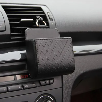 Handy Halterung / Ablagefach Mülleimer Ablage für Lüftungsdüsen Auto PKW – Produktansicht