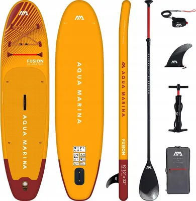 Produktbild von Sup Aqua Marina Fusion 10'10 - Allround Pumped Board Mit Paddel Und Pumpe