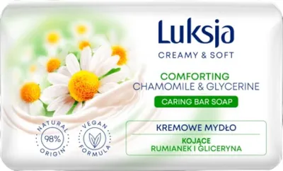 Produktbild von LUKSJA N 90G Kremowe Mydło Toaletowe Rumianek i Gliceryna
