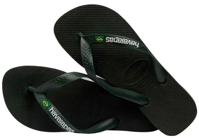 Imagen del producto de Chanclas Havaianas Brasil Logo "Negro" para Uni