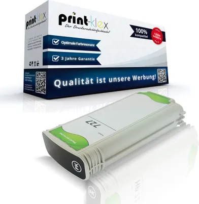 Produktbild von Kompatible Tintenpatrone für HP DesignJet T 920 ePrinter DesignJet T 920 ePrinter 36 Inch DesignJet T 920 ePrinter PS 36 Inch B3P23A 727 Black Photo - Office Print Serie