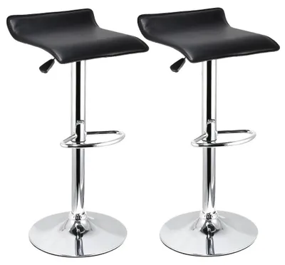 Produktbild von Verstellbarer Barhocker mit Drehfunktion und modernem Design