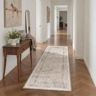 Image de Elzusha - Tapis persan vintage pour salon, 120x170 cm