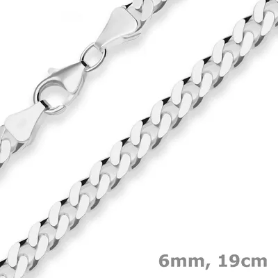 6mm-Armband-Panzerkette-aus-925-Silber-19cm