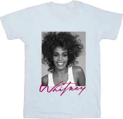 Produktbild von Whitney Houston - T-Shirt für Damen BI47387 (XL) (Weiß)