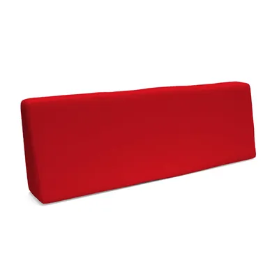 Immagine prodotto di POKAR Cuscini per pallet Cuscini per pallet sfoderabili Divano per pallet, Dimensioni: cuscino dello schienale 120 x 40, Colore: Rosso - Impermeabile