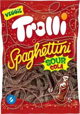 Produktbild von Trolli Spaghettini Sour Cola 100g
