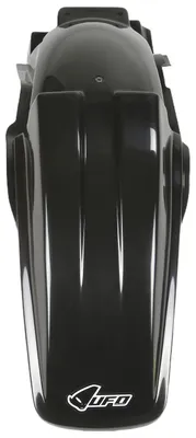 Produktbild von Kotflügelverkleidung UFO PLAST Abdeckung Schutzblech hinten für Kawasaki KX 125 - 500 ccm Bj. 1988 - 2002, Farbe:schwarz