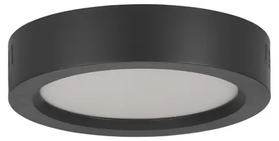 Productafbeelding van EGLO 74156 LED-plafondlamp, diameter 160 mm, zwart, 3000K, model 'IDUN-E'