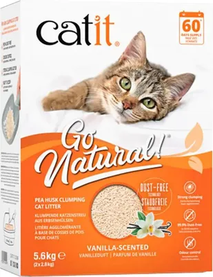 Obrázok produktu pre Catit Prírodná podstielka pre mačky s vôňou vanilky Hnedá Hnedá Jedna veľkosť