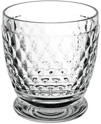 Produktbild von Unyqoos® Weinglas aus Kristallglas mit Rautenmuster – klares, vielseitiges Glas für Wein, Wasser & Desserts, spülmaschinenfest, gastronomiegeeignet