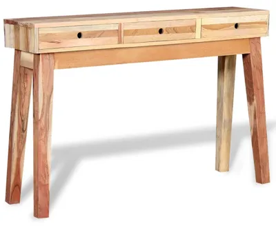 Image de vidaXL Table console vieux bois massif