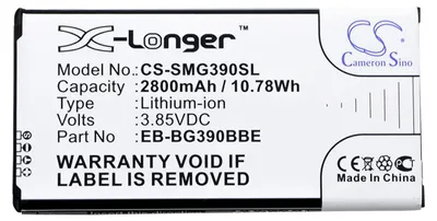 Produktbild von Akku Batterie Battery für Samsung Galaxy Xcover 4 ersetzt EB-BG390BBE Ersatzakku