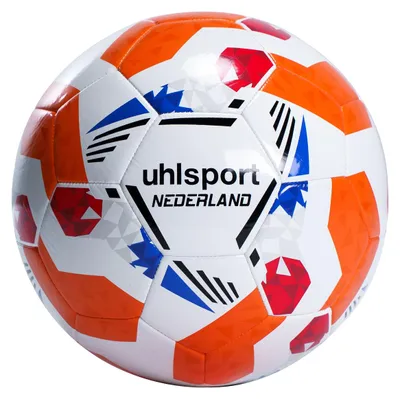 Produktbild von uhlsport Nation Ball schwarz/weiß/rot schwarz/weiß/rot 5