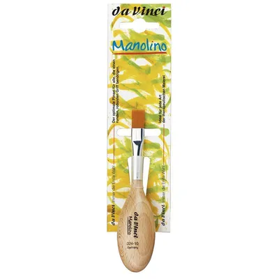 Produktbild von da Vinci Manalino, flach goldfarbene Synthetikfaserner Größe 10
