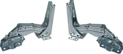 Produktbild von daniplus Set Türscharnier passend für AEG Electrolux Kühlschrank, Gefrierschrank - Nr.: 221120104 + 221120204