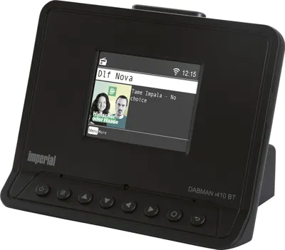 Obrázok produktu pre Telestar IMPERIAL DABMAN i410 BT, Internet, Analógový a digitálny, DAB+, FM, 7,62 cm (3"), USB Typ-A, Čierna
