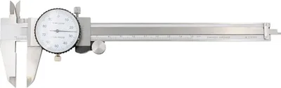 Produktbild von FORMAT Uhrmessschieber 150 mm 1/100, Messbereich:150 mm, Skalenwert:0,01 mm