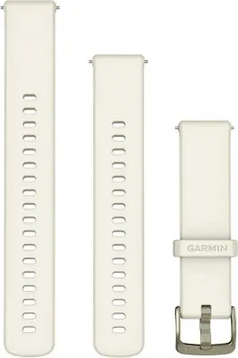 Obrázek produktu pro Garmin Quick Release 18 mm silikonový náramek Silver Silver Jedna velikost