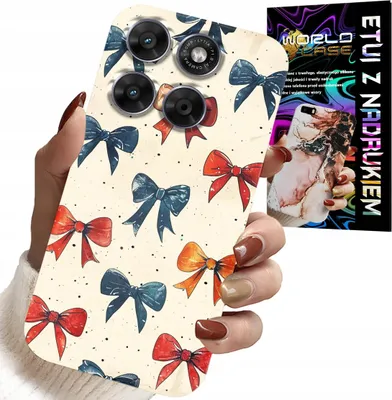 Zdjęcie produktu dla Etui Do Motorola Edge 70 - Kolorowe Wstążki Wstążka Modne Wzory