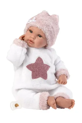 Zdjęcie produktu dla Llorens 63648 NEW BORN - realistyczna lalka niemowlęca z dźwiękami i miękkim materiałowym korpusem - 36 cm